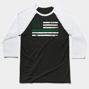 St Patricks Vintage Irish USA Flag T-Shirt Baseball T-Shirt